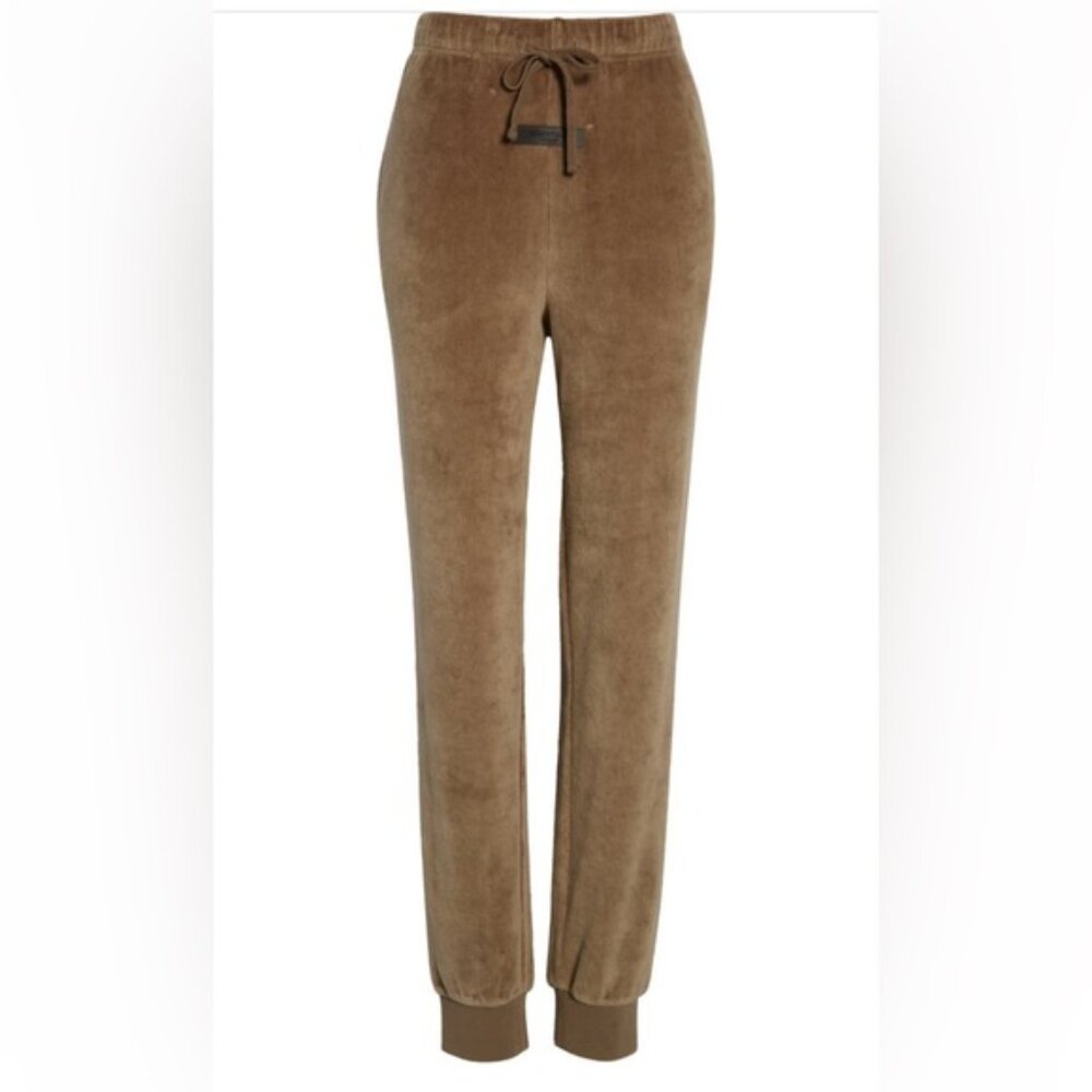 Fear Of God Essentials Cotton Blend Velour Sweatpants